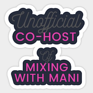 Unofficial Co-host Sticker